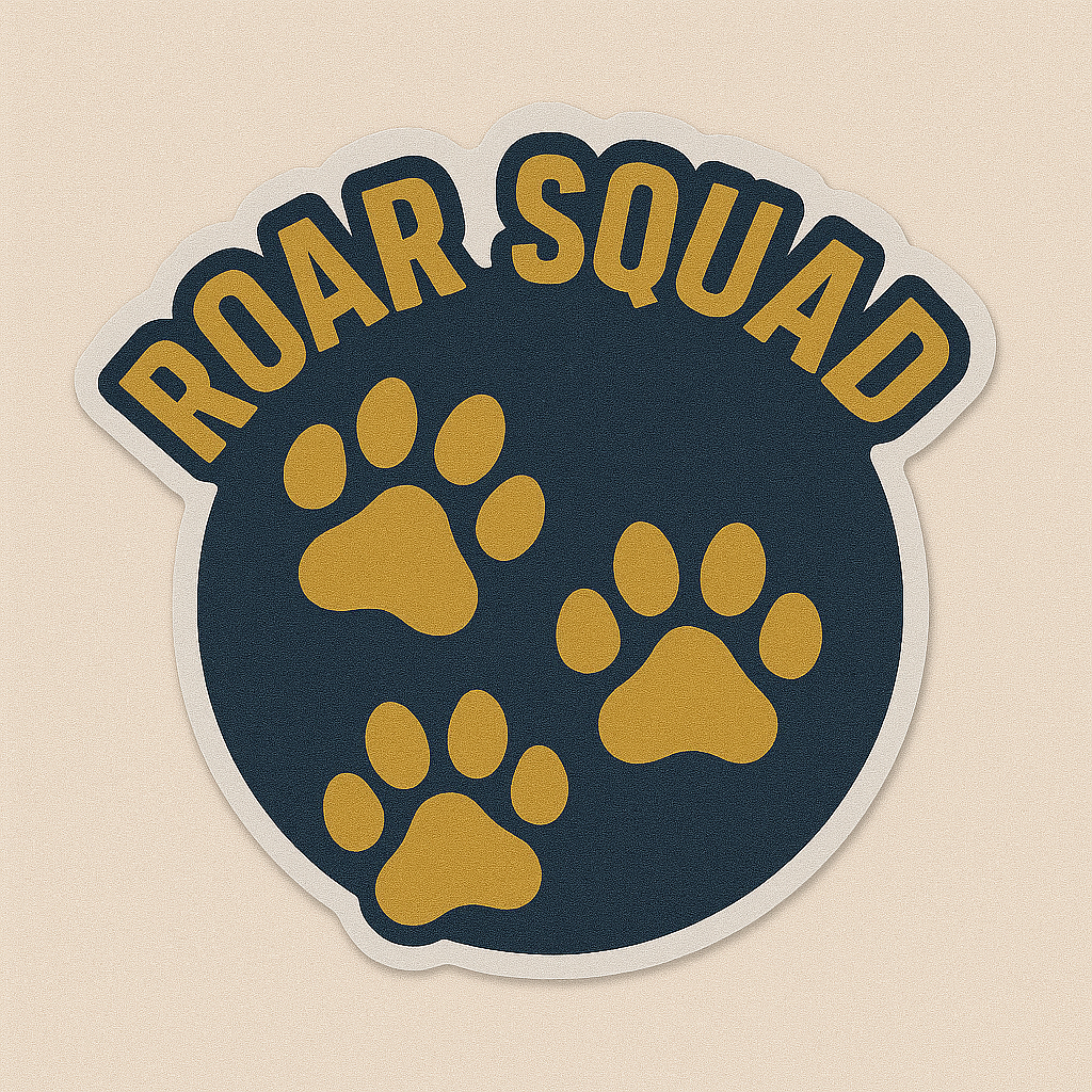 Roar Squad 4" Sticker