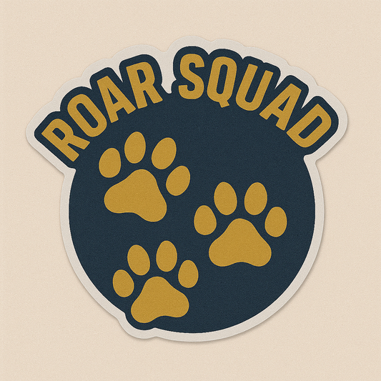 Roar Squad 4" Sticker